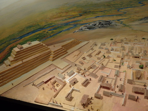 Museo de Arqueologia, Trujillo, Peru.